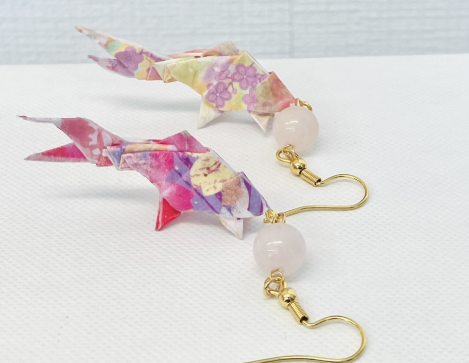  - 折り紙　金魚　第肆項　 - アップフェル《公式》金属アレルギー対応アクセサリーパーツ専門ショップ