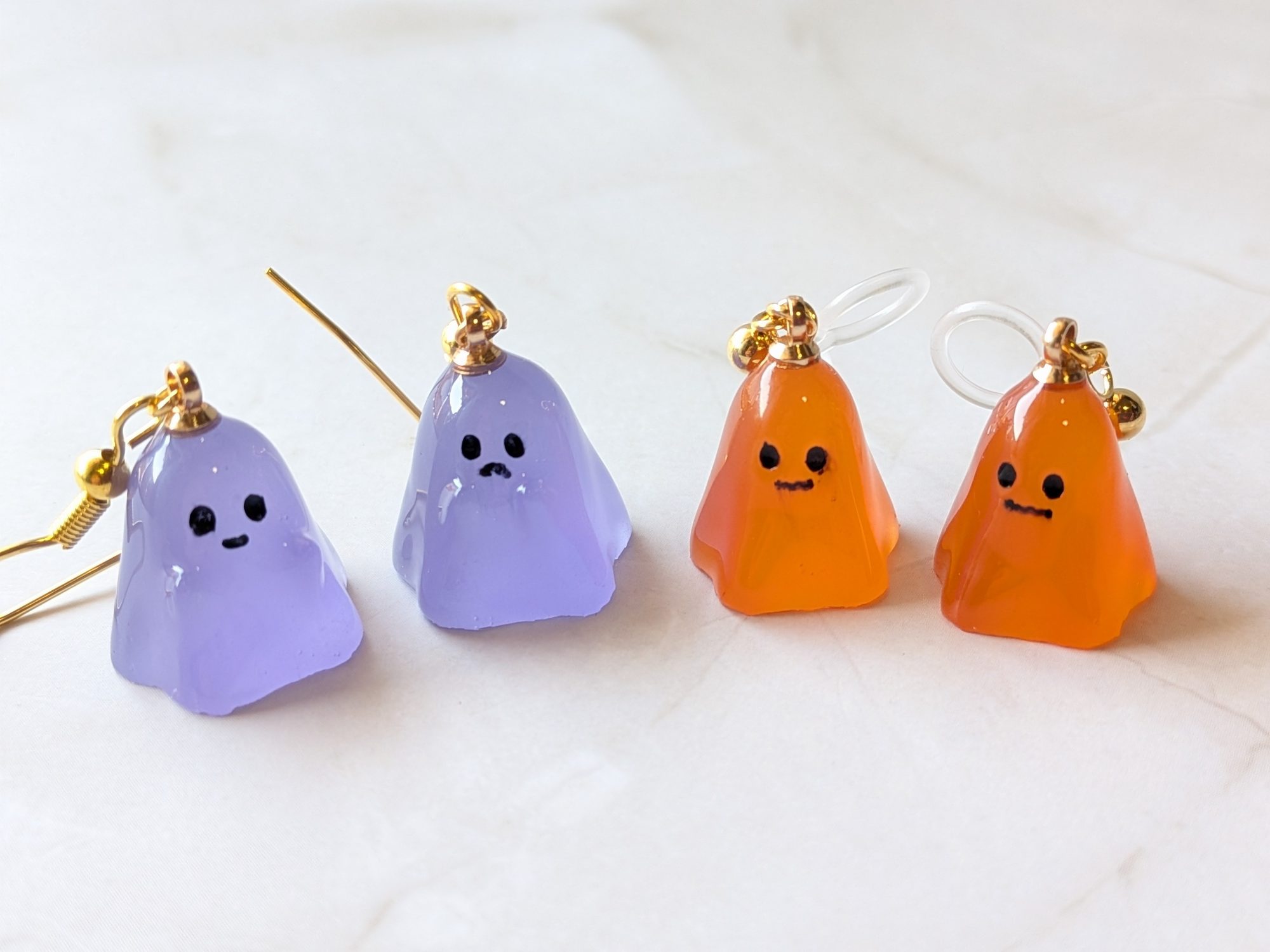  - 親子でお揃いハロウィンおばけアクセサリー - アップフェル《公式》金属アレルギー対応アクセサリーパーツ専門ショップ